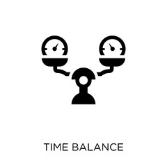 time Balance icon. time Balance symbol design from Time managemnet collection. Simple element vector illustration. Can be used in web and mobile.