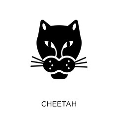 Cheetah icon. Cheetah symbol design from Animals collection.