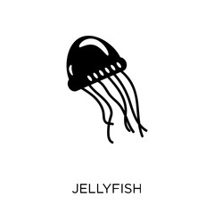Jellyfish icon. Jellyfish symbol design from Animals collection.
