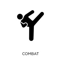 combat icon. combat symbol design from Army collection. Simple element vector illustration. Can be used in web and mobile.