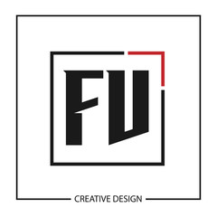 Initial Letter Logo FV Template Design