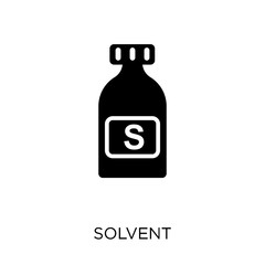 Solvent icon. Solvent symbol design from Cleaning collection.