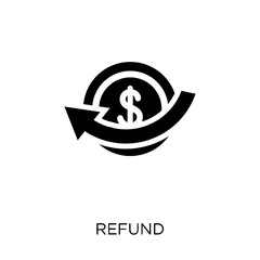 Refund icon. Refund symbol design from Payment collection.
