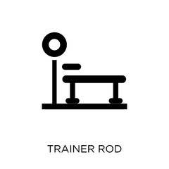 Trainer Rod icon. Trainer Rod symbol design from Gym and fitness collection.