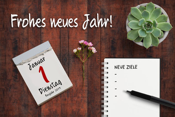 Neue Ziele für das Jahr 2019