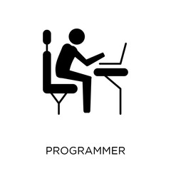 Programmer icon. Programmer symbol design from Professions collection.
