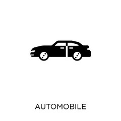 Automobile icon. Automobile symbol design from Transportation collection. Simple element vector illustration. Can be used in web and mobile.