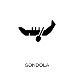 gondola icon. gondola symbol design from Transportation collection. Simple element vector illustration. Can be used in web and mobile.