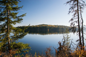 Kalispel Island in October