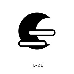 Haze icon. Haze symbol design from Weather collection.