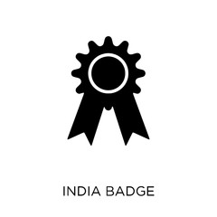india Badge icon. india Badge symbol design from India collection.