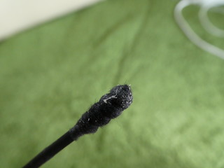 耳かき、めん棒、耳垢