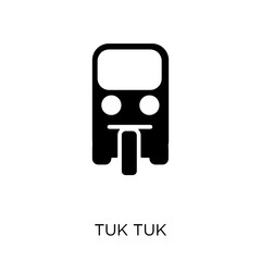 Tuk tuk icon. Tuk tuk symbol design from India collection.