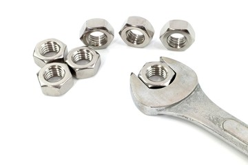 Wrench tool and steel nut