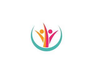 Fototapeta premium Community, network and social icon