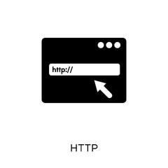 Http icon. Http symbol design from Programming collection.