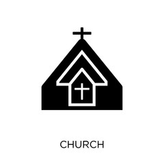 Church icon. Church symbol design from Religion collection.