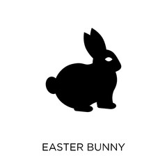 Fototapeta premium Easter bunny icon. Easter bunny symbol design from Religion collection.