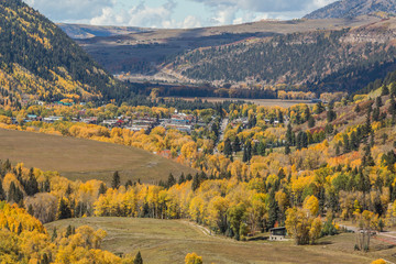 autumn in telluride, Colorado black bear pass,