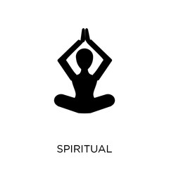 Spiritual icon. Spiritual symbol design from Religion collection.
