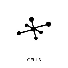 Cells icon. Cells symbol design from Science collection.