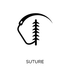 suture icon. suture symbol design from Sew collection.