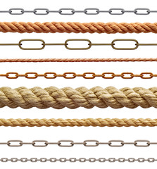 string rope chain metal link steel cord cable line