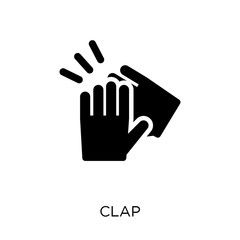 Fototapeta na wymiar Clap icon. Clap symbol design from Success collection.