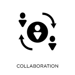Collaboration icon. Collaboration symbol design from Strategy collection.