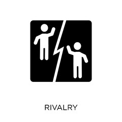 Rivalry icon. Rivalry symbol design from Startup collection.