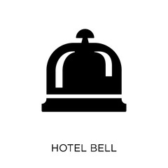 Hotel bell icon. Hotel bell symbol design from Summer collection.
