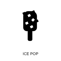 Ice pop icon. Ice pop symbol design from Summer collection.