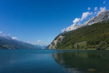 Fototapeta na wymiar Lake in Mountains