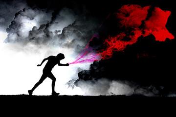 Obraz premium Runaway Boy