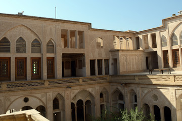 Obraz premium Khan-e Abbasian, Kashan, Iran