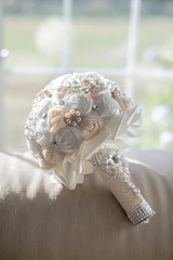 Brides White Brooch