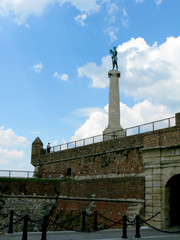 Belgrade - The Victor Monument on Kalemegdan Fortress
