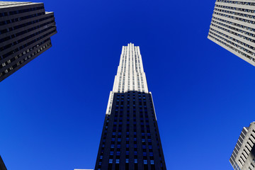 Fototapeta na wymiar Rockefeller Center, Midtown, New York City, New York, USA, Vereinigte Staaten, Nordamerika