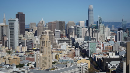 Fototapeta na wymiar San Francisco Cityscape