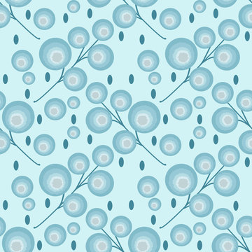 pattern pastello con motivi floreali