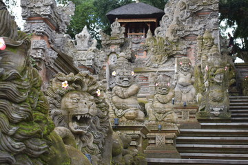 Statues in Ubud