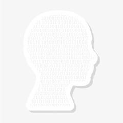 Personal Data Concept  sticker