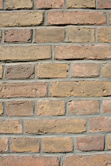 old red brick wall background