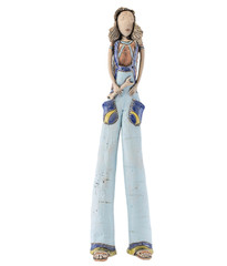 Ceramic figurine of woman