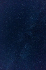 A blue night star sky © Iordache Elena G