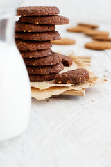 Homemade oatmeal cookies
