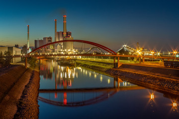 Fototapeta premium Großkraftwerk Mannheim