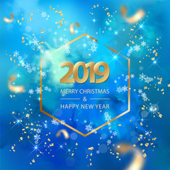 Christmas New Year Background