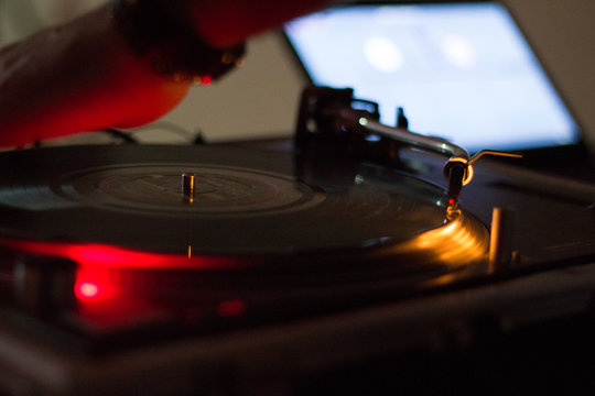 disco de vinil dj