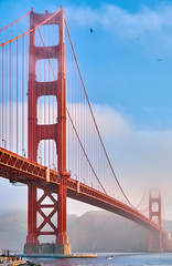 Golden Gate Bridge at morning, San Francisco, California